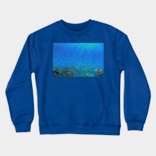 Coral Reef Pointillism Crewneck Sweatshirt